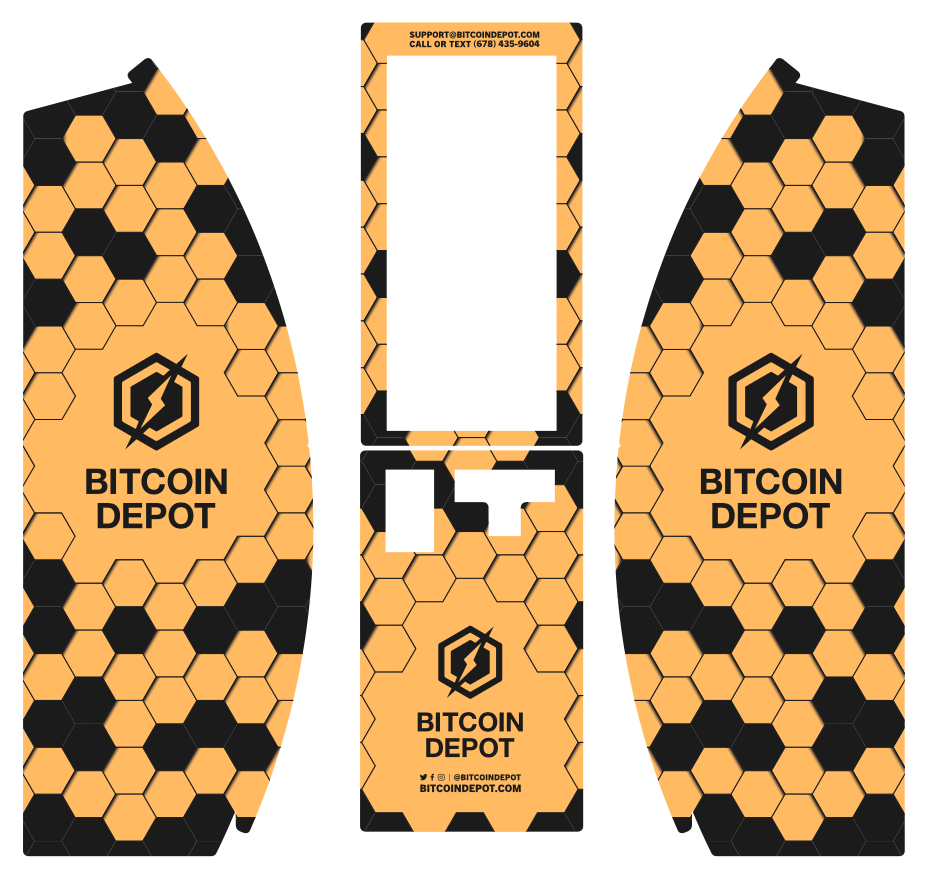 Satoshi ATM Wrap – Redesign
