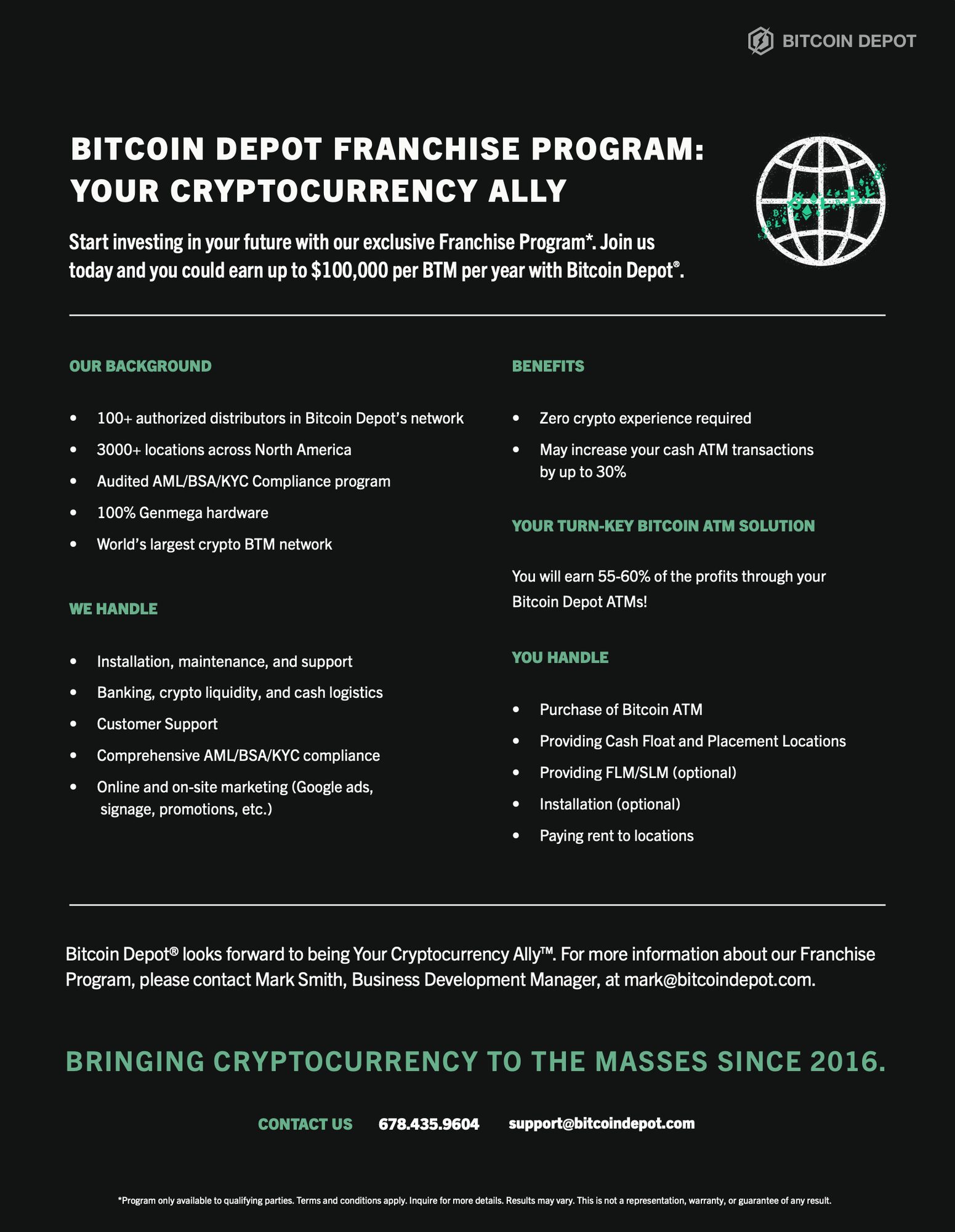 Digital Franchise Flyer