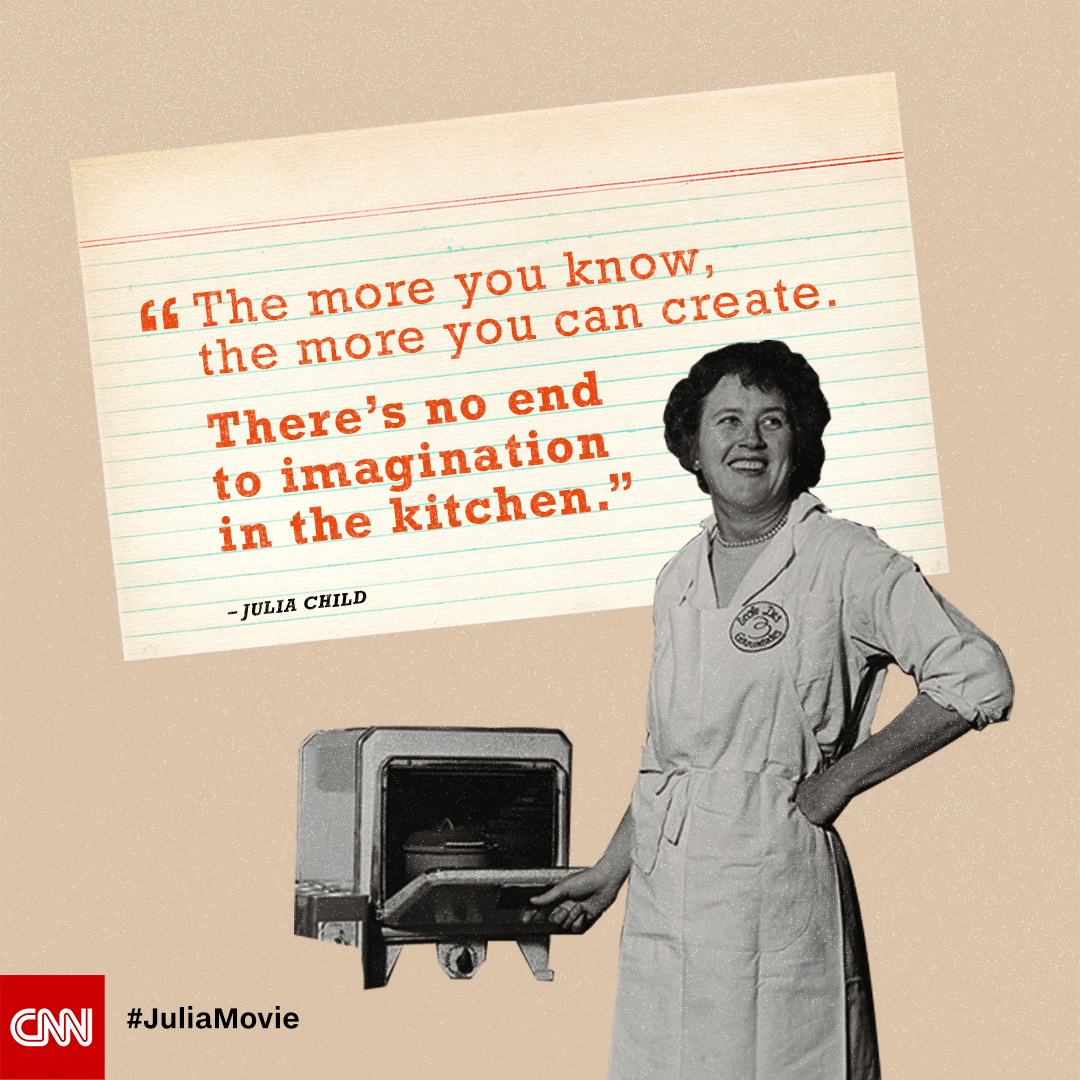 Julia Child quote design A