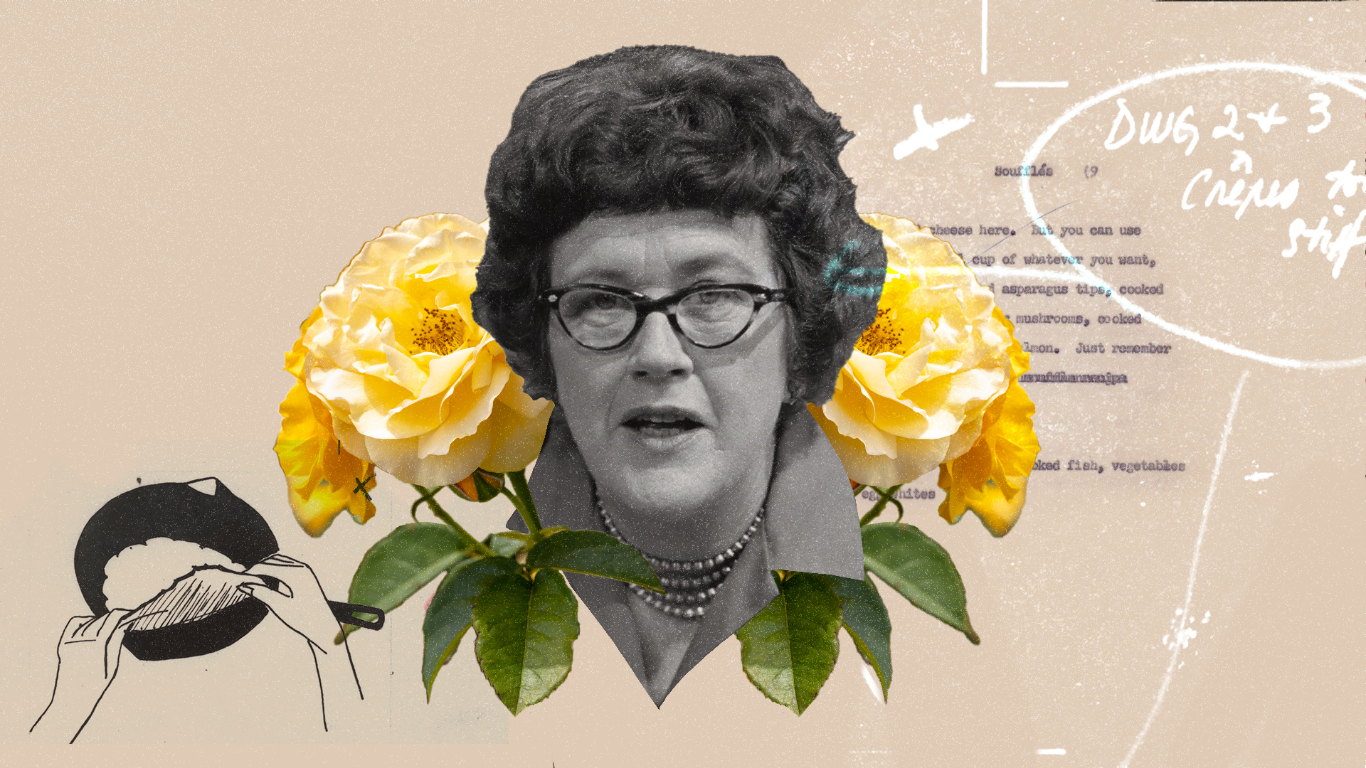 Julia Child collage 4