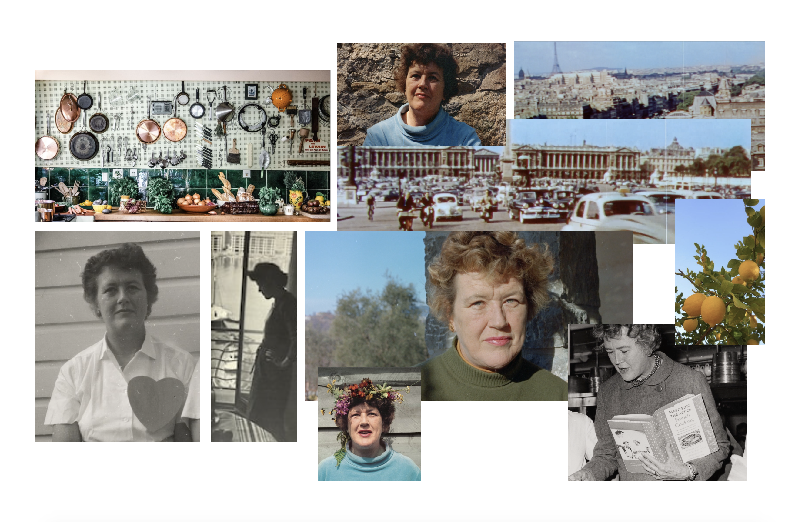 Julia Child mood board 2