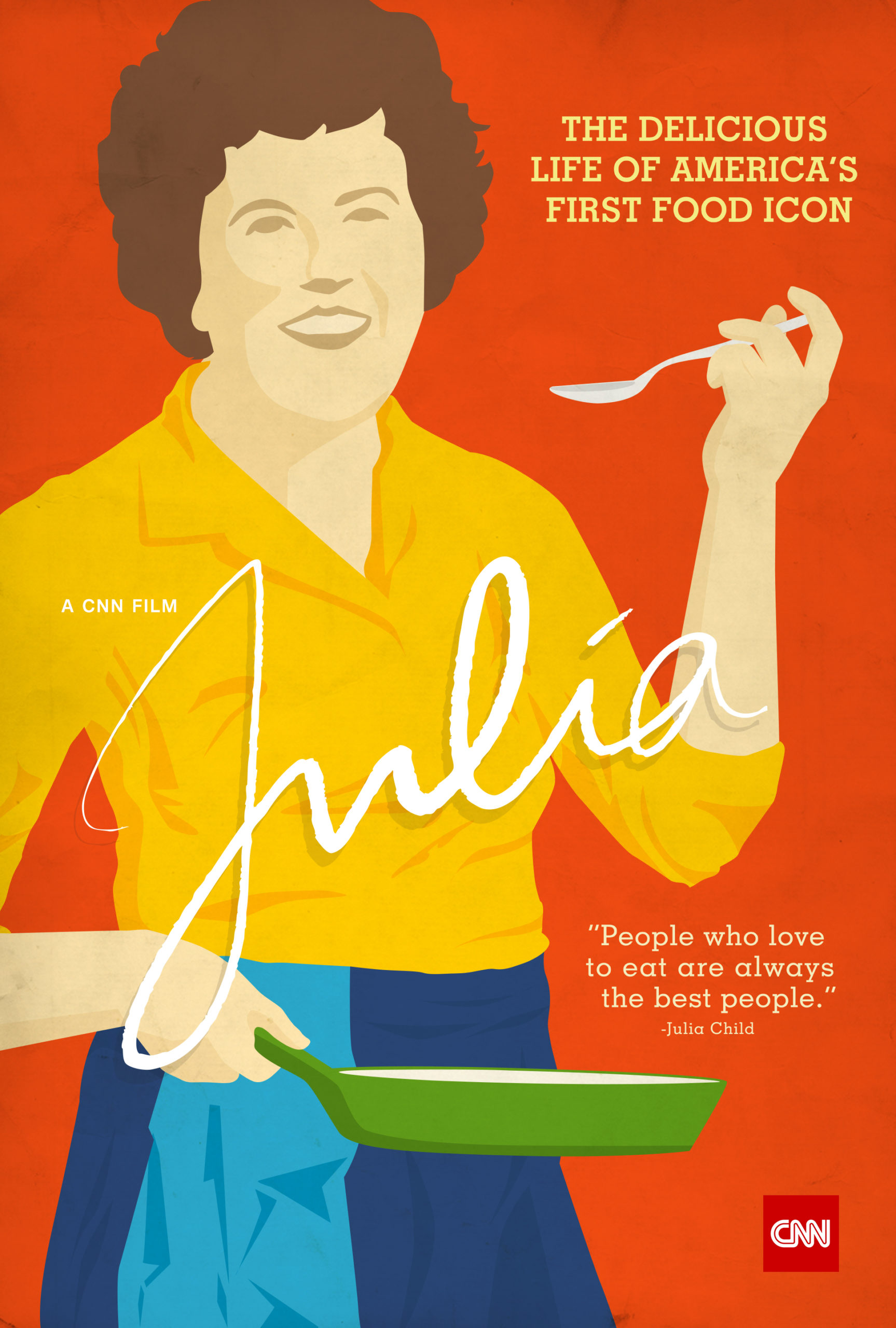 Julia Child key art print undated