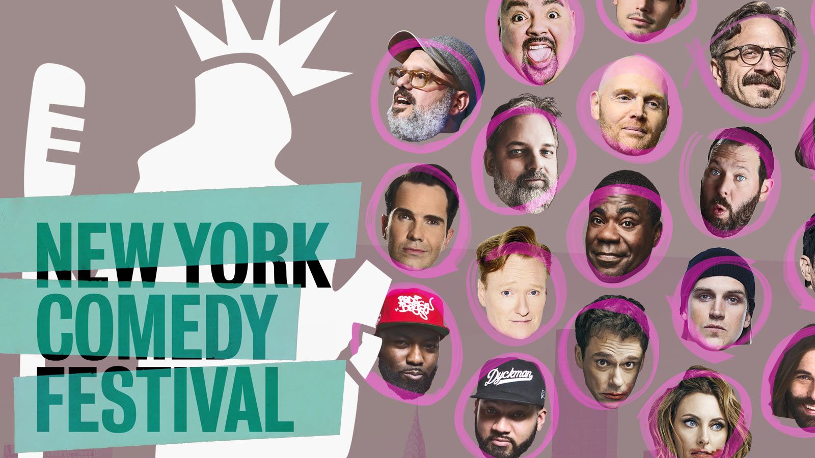New York Comedy Festival 2018 — hero graphic